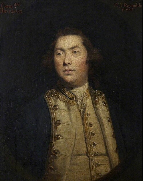 Possibly Commodore John Harrison (d. 1768), 1767, Joshua Reynolds