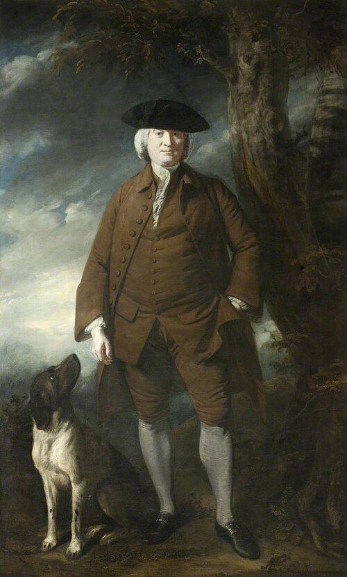 Sir Walter Calverley Blackett, 2nd Bt (1707 – 1777), 1761, Joshua Reynolds