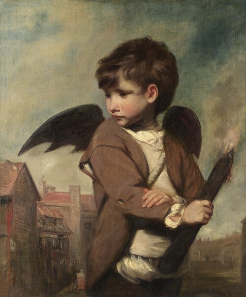 Cupid as Link Boy, 1774, Joshua Reynolds