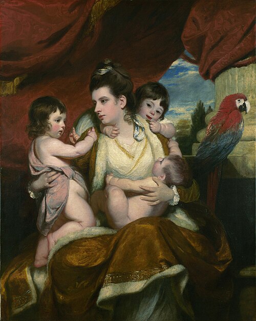 Lady Cockburn et ses enfants, 1773, Joshua Reynolds