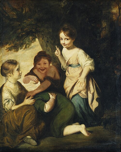 Crying Forfeits, 1770, Joshua Reynolds