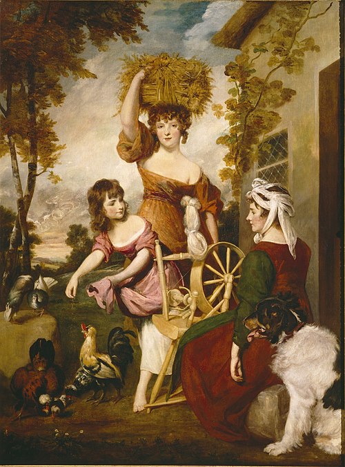 The Cottagers, 1788, Joshua Reynolds