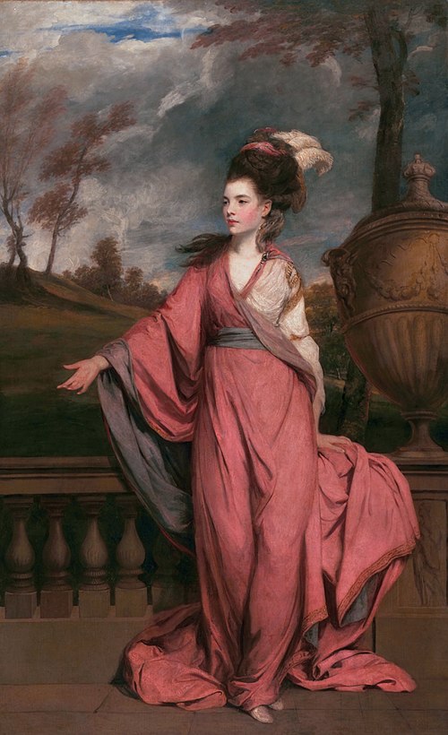 Jane Fleming, later Countess of Harrington, 1778, Joshua Reynolds