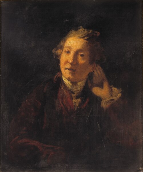 Self Portrait of the Artist as a Deaf Man, 1775, Joshua Reynolds