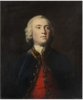 Portrait of Captain George Edgcumbe, later 1st Earl of Mount-Edgcumbe (1720-1795), , Joshua Reynolds