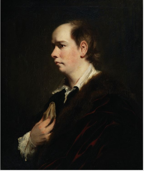 Portrait of Oliver Goldsmith (1728-1774), Playwright and Author, 1772, Joshua Reynolds