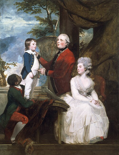 The Temple Family, 1781, Joshua Reynolds