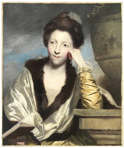 Portrait of Mrs. Barnard, 1767, Joshua Reynolds