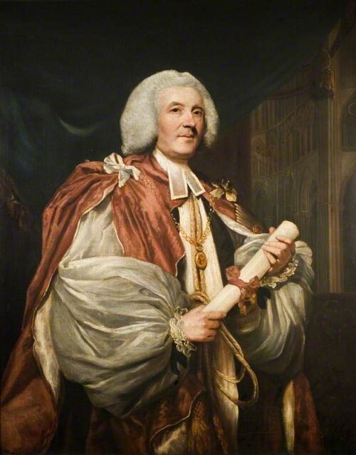 Portrait Of Dr John Thomas, Bishop Of Rochester, 1781, Joshua Reynolds