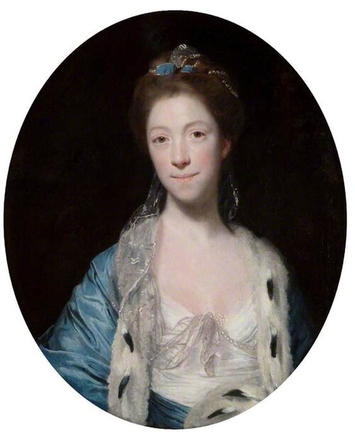 Portrait of Mrs Luther, 1766, Joshua Reynolds