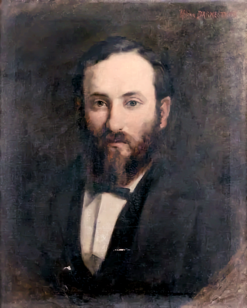 Portrait de Monsieur Arsène DARMESTETER, 1877, Héléna Arsène Darmesteter