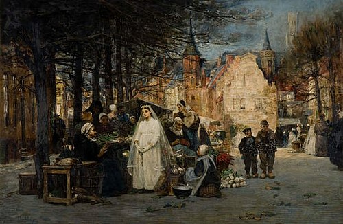The First Communion, 1894, Flora M. Reid