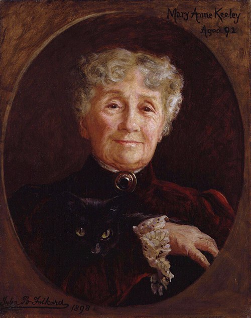 Mary Anne Keeley (née Goward), 1898, Julia B. Folkard