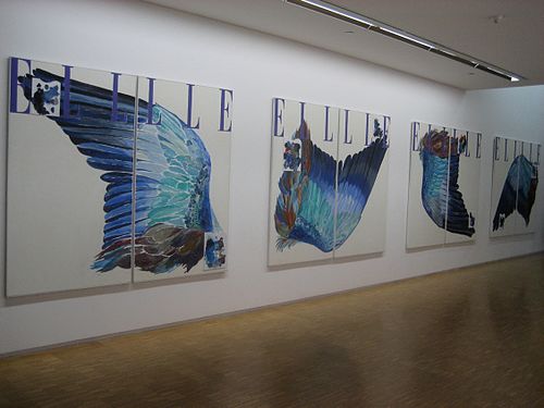 Grande Prédelle Rainbow Elbow, 2008, Agnès Thurnauer