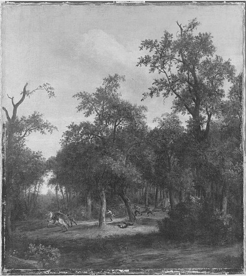 Waldlandschaft, 1649, Anthonie Waterloo