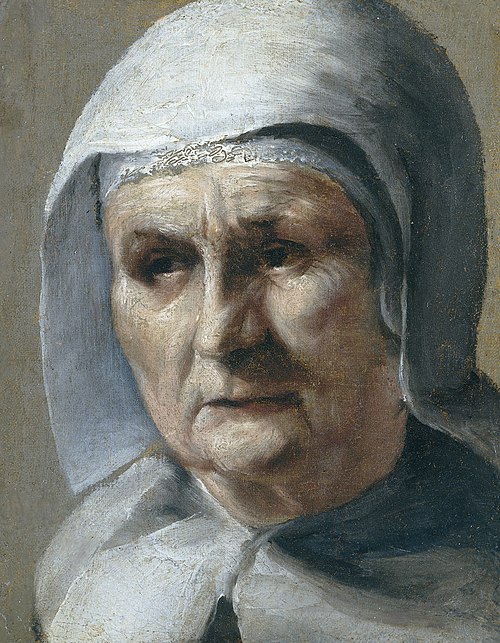 Old woman, 1661, Moses ter Borch