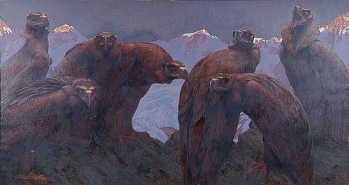 Erwachen (Adler), 1908, Karl Huck