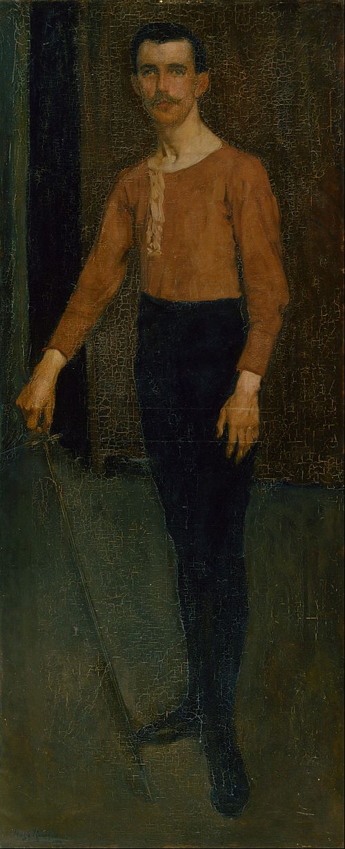 The foil, 1901, Hugh Ramsay