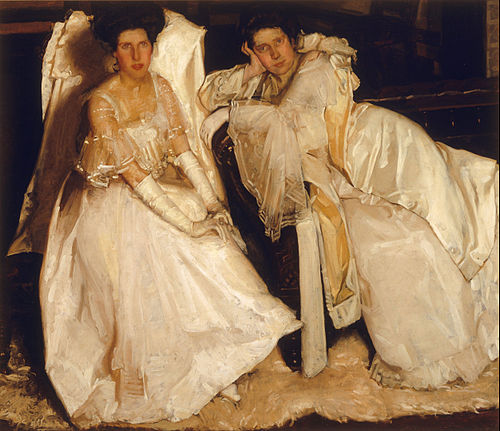 The sisters, 1904, Hugh Ramsay