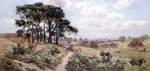A Surrey Heath, 1898, Gertrude Spurr Cutts