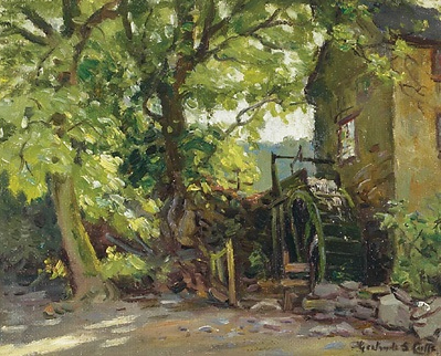 The water mill, 1941, Gertrude Spurr Cutts