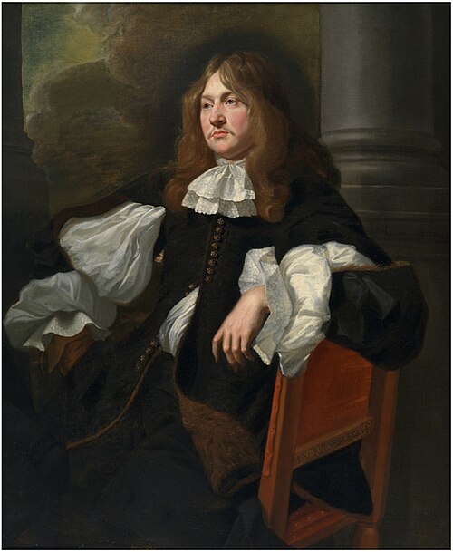 Portrait d'Edward Hyde, 1650, Jacob van Reesbroeck
