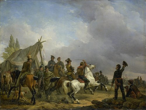 'De harddraverij', 1829, Joseph Moerenhout