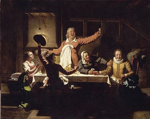 Henri IV chez le meunier Michau, 1807, Alexandre Menjaud