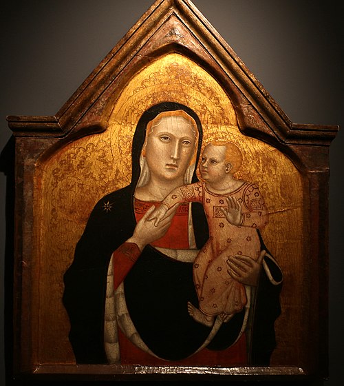 Vierge à l'Enfant, 1330, Andrea di Nerio