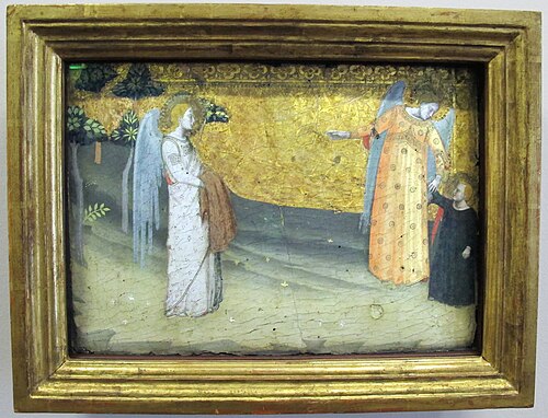 san giovannino nel deserto, 1350, Andrea di Nerio