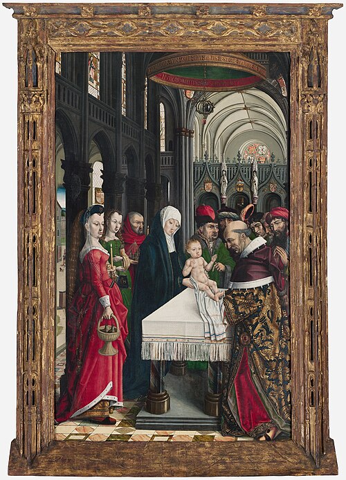 The Presentation in the Temple, 1500, Maître des rois catholiques