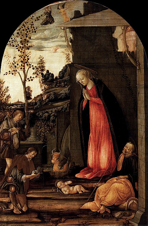 Adoration of the Shepherds, 1475, Michele Ciampanti