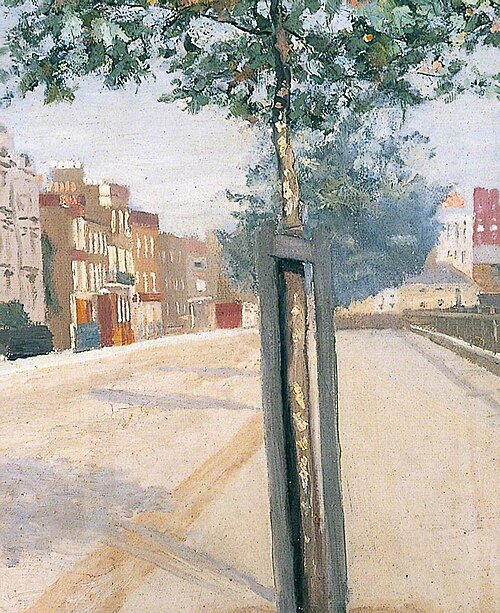 Cheyne Walk in Sunshine, 1887, Paul Fordyce Maitland
