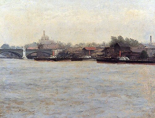 The Thames Above Battersea Bridge, , Paul Fordyce Maitland