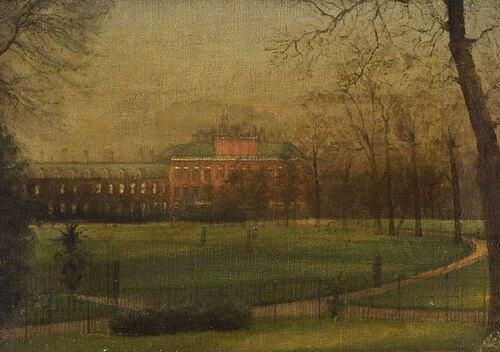 Kensington Palace Exterior, 1900, Paul Fordyce Maitland