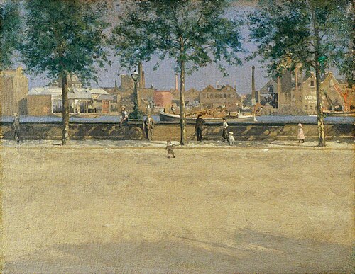 Summer in Cheyne Walk, , Paul Fordyce Maitland