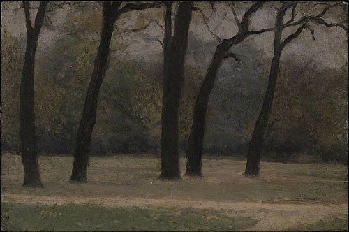 Fall of the Leaves, Kensington Gardens, 1900, Paul Fordyce Maitland