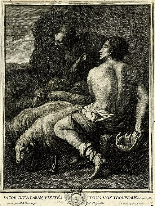 Jacob reproaching Laban, 1705, Jacobus Coelemans