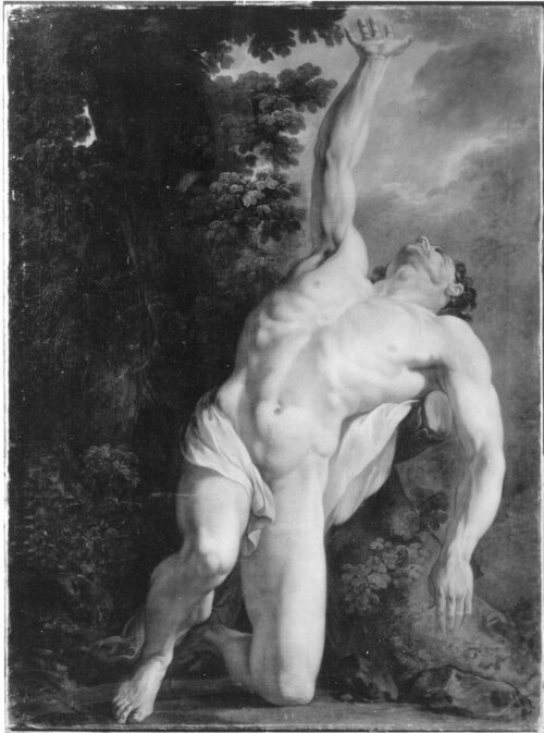 Männliche Aktstudie, 1759, Jacques-Philippe-Joseph de Saint-Quentin