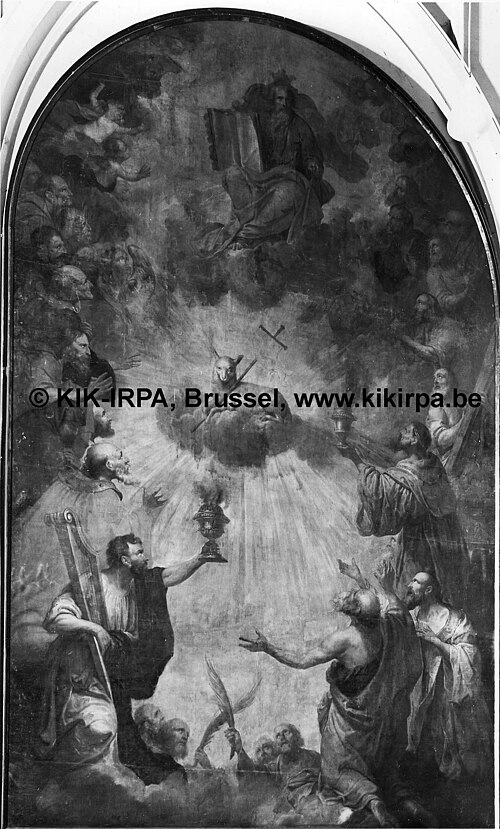 The Lamb of God worshipped by the elders of the Apocalypse, 1730, Willem Ignatius Kerricx