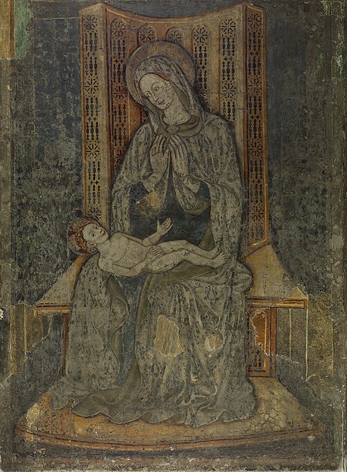 The Virgin and Child Enthroned, 1450, Zanino di Pietro