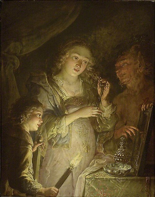 A young Woman at her Toilet: 'Pride', 1642, Jacques de l'Ange