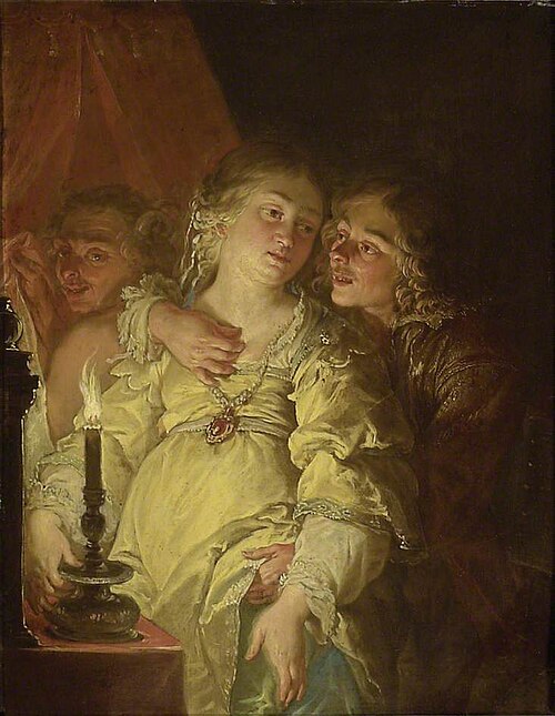 A Loving Couple: 'Lust', 1642, Jacques de l'Ange