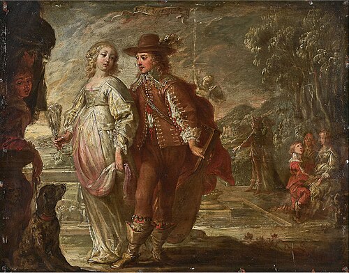 Allegory of youth, 1640, Jacques de l'Ange