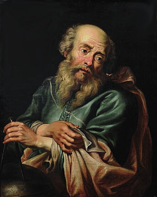 A Geographer, 1643, Jacques de l'Ange