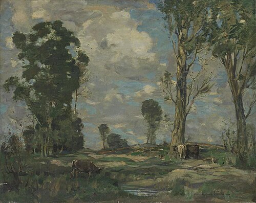 Landschaft mit Kühen, 1899, James Whitelaw Hamilton
