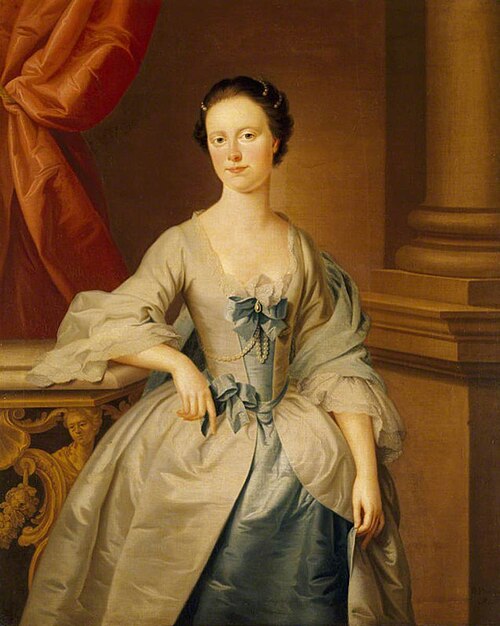 Margaret Luttrell, Mrs Henry Fownes Luttrell (1726-1766), 1750, Richard Phelps