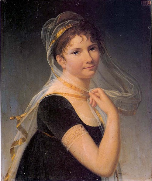 Portrait de Madame Augustin, née Madeleine-Pauline du Cruet de Barailhon, 1804, Jeanne-Élisabeth Chaudet