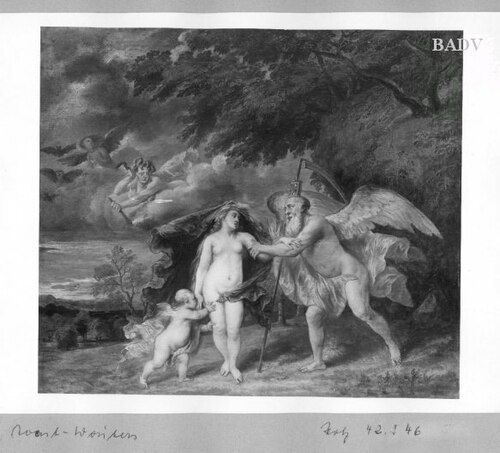 Chrous with Venus + Amor ?, 1637, Frans Wouters