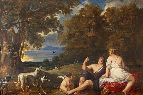 Venus and Adonis, , Frans Wouters